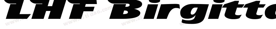 LHF Birgitta字体转换